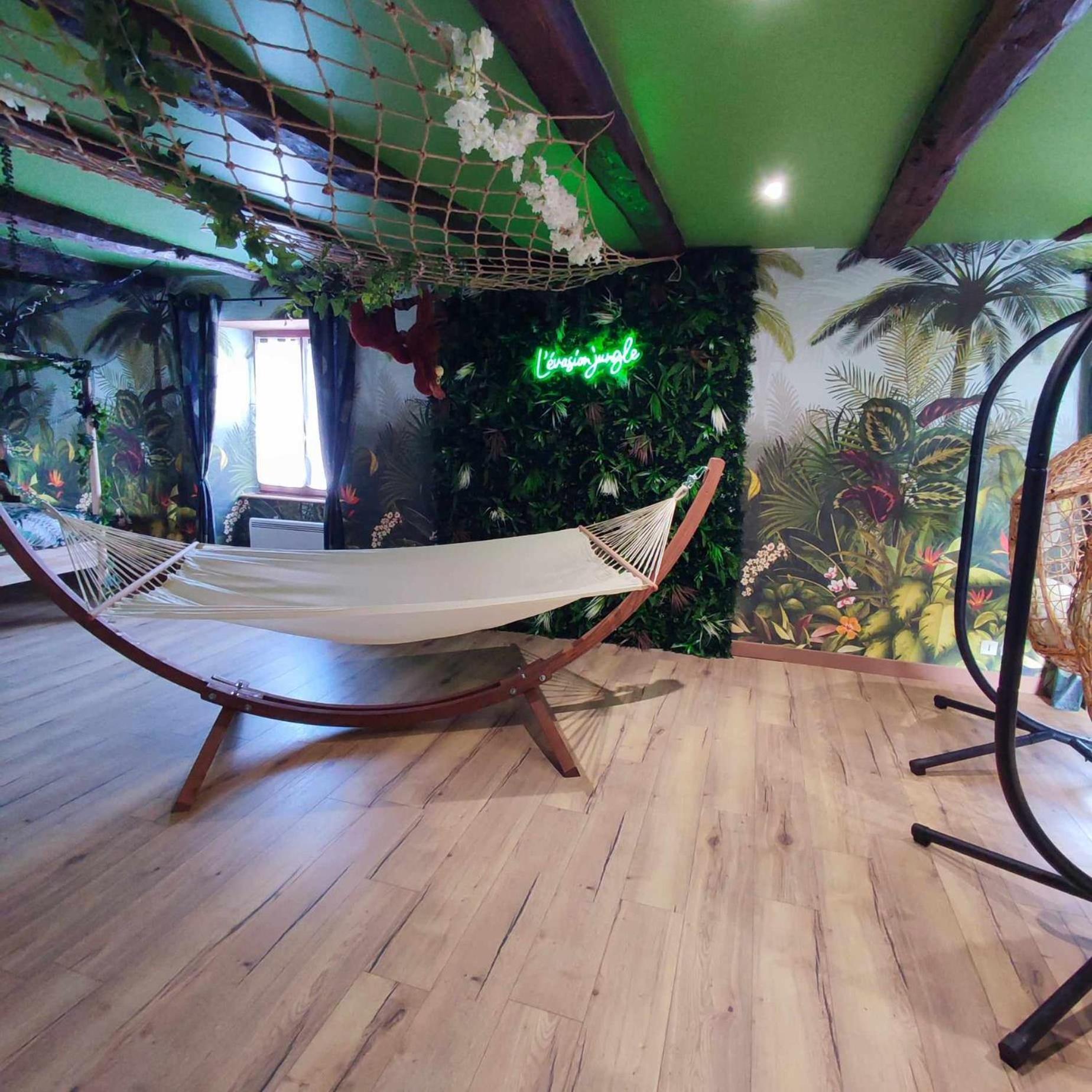 Apartament L'Evasion Jungle Saint-Pierre-de-Plesguen Zewnętrze zdjęcie