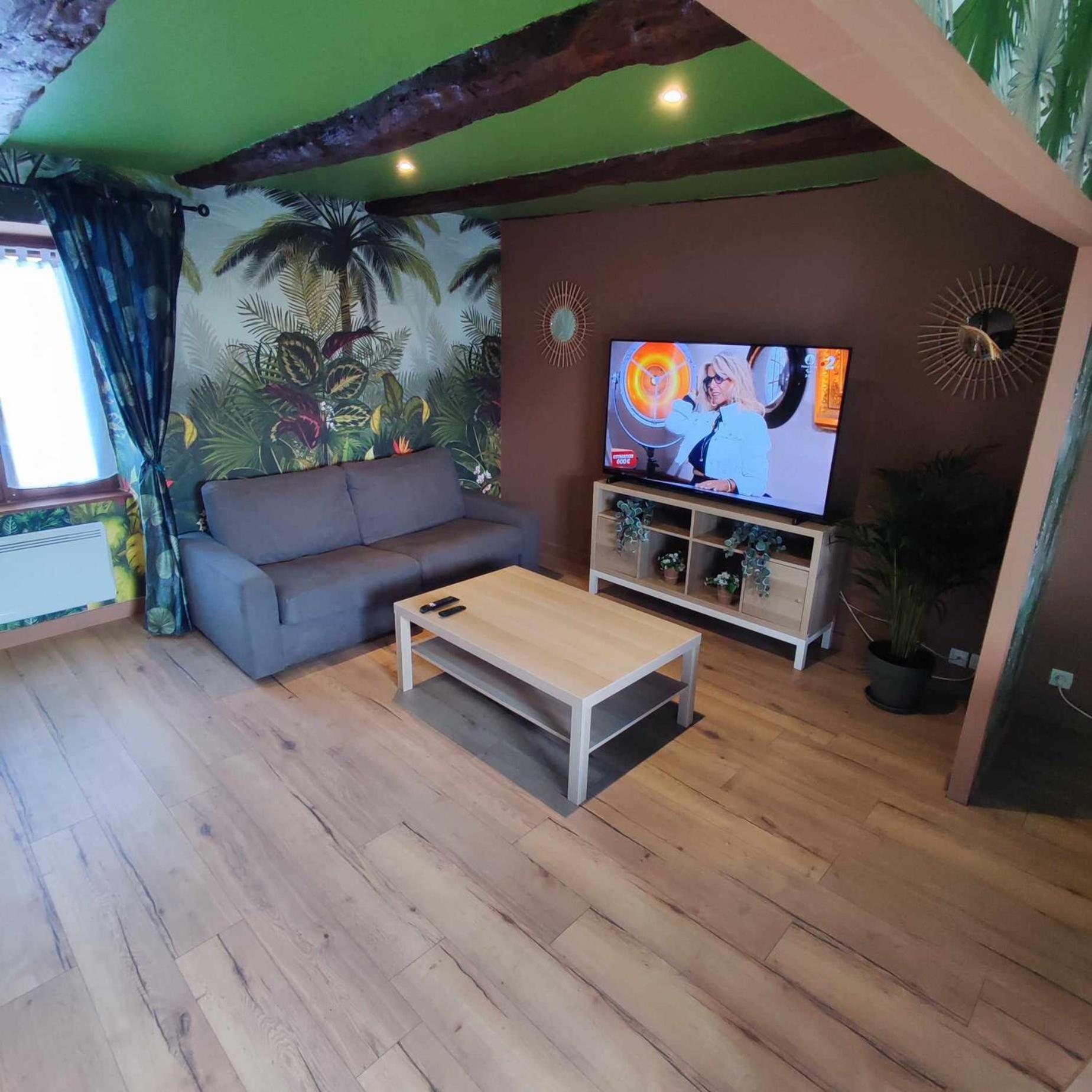 Apartament L'Evasion Jungle Saint-Pierre-de-Plesguen Zewnętrze zdjęcie