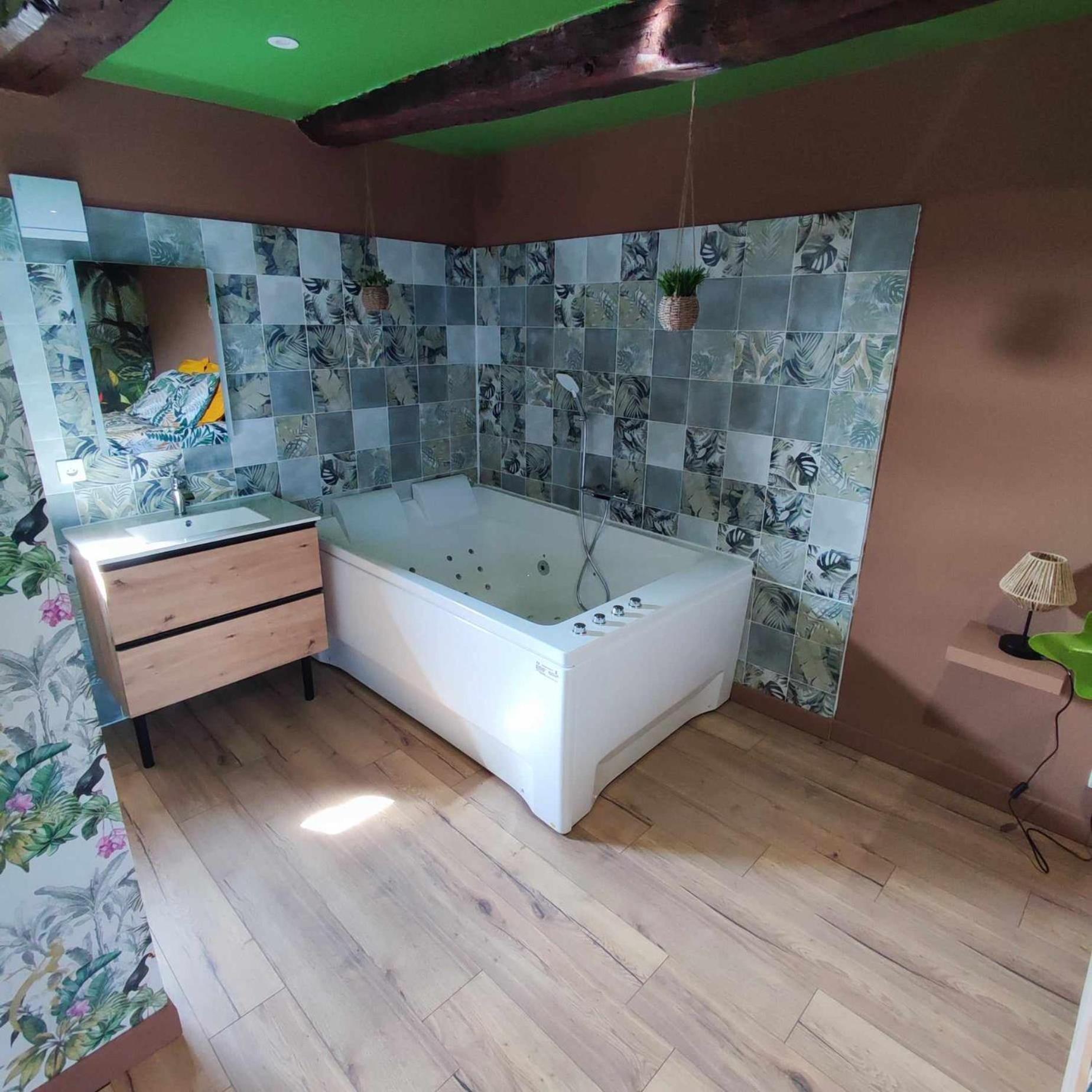 Apartament L'Evasion Jungle Saint-Pierre-de-Plesguen Zewnętrze zdjęcie