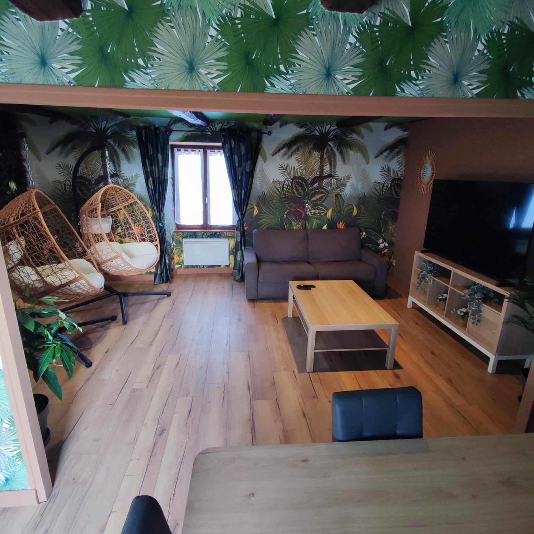 Apartament L'Evasion Jungle Saint-Pierre-de-Plesguen Zewnętrze zdjęcie