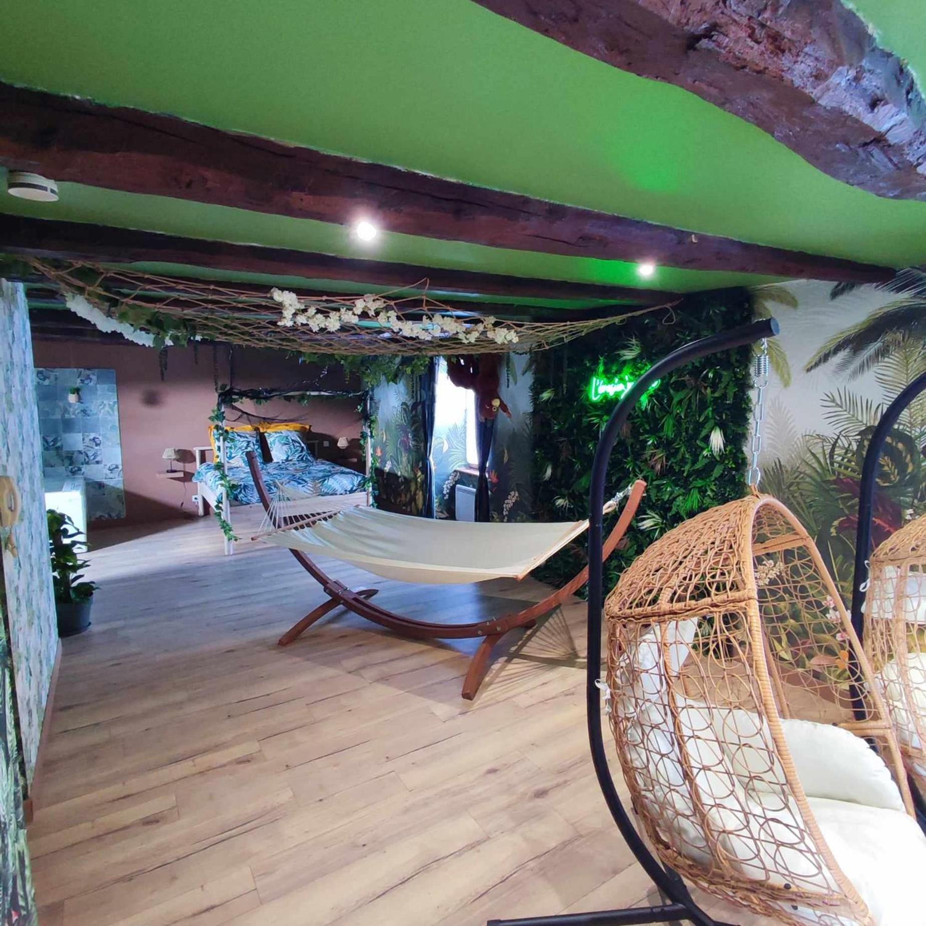 Apartament L'Evasion Jungle Saint-Pierre-de-Plesguen Zewnętrze zdjęcie
