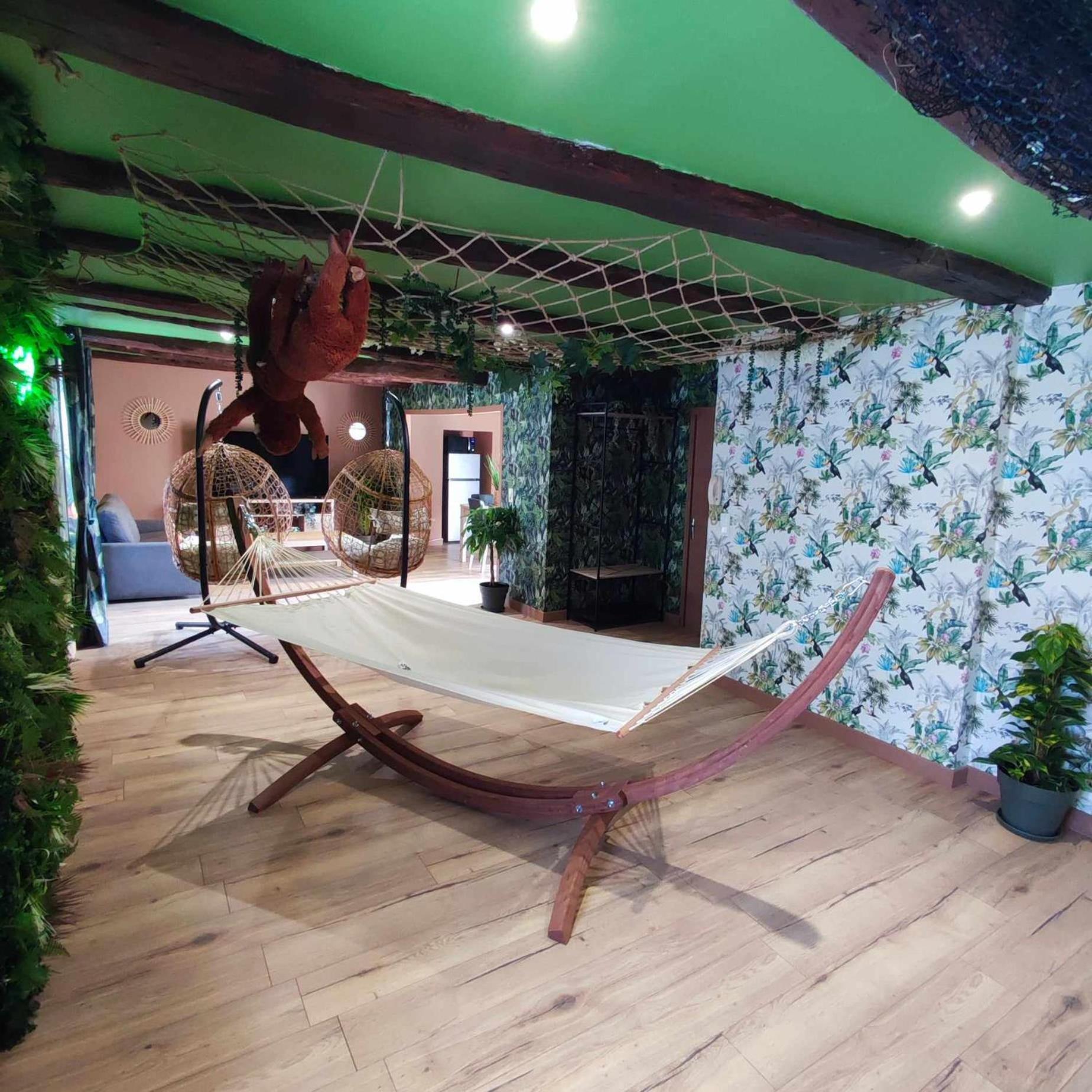 Apartament L'Evasion Jungle Saint-Pierre-de-Plesguen Zewnętrze zdjęcie